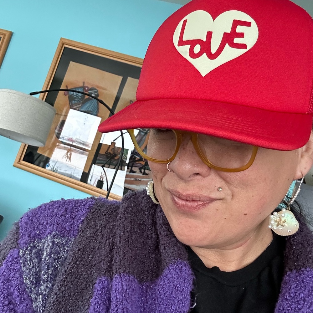 Valentines edition hat by Spiritual Gangster